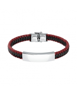 Sector Bandy br.red leather+black nylon 21cm