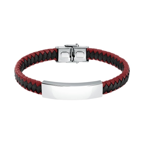 Bracciale SECTOR uomo Bandy rosso / nero (SZV111)