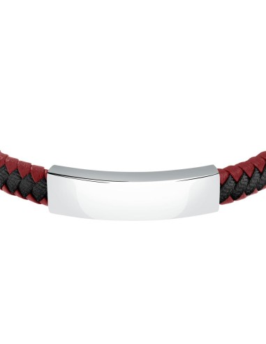 Bracciale SECTOR uomo Bandy rosso / nero (SZV111)