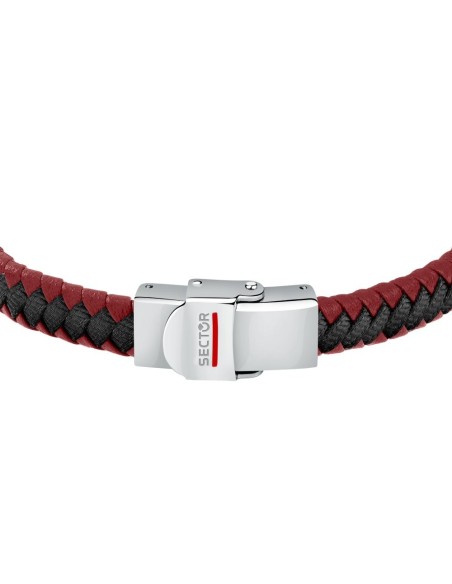 Bracciale SECTOR uomo Bandy rosso / nero (SZV111)