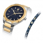 Orologio MASERATI uomo Stile bicolore / special pack con bracciale