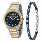 Orologio MASERATI uomo Stile bicolore / special pack con bracciale