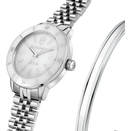 Orologio MASERATI donna Successo solar acciaio...