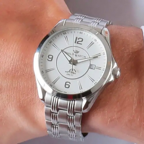 Orologio PHILIP WATCH uomo Blaze data acciaio /...