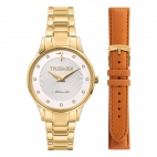 Orologio TRUSSARDI donna Gold edition dorato special box