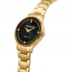 Orologio TRUSSARDI donna Gold edition dorato / nero