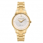 Orologio TRUSSARDI donna Gold edition dorato / bianco