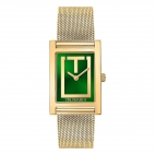 Trussardi T-Strict – Orologio Donna Oro con Quadrante Verde (R2453155003)