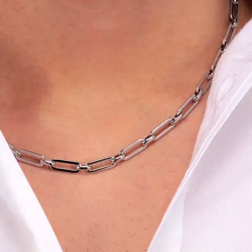 Collana SECTOR uomo Energy acciaio lucido /...
