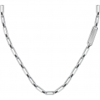 Collana SECTOR uomo Energy acciaio lucido / satinato