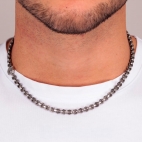 Collana SECTOR uomo Energy acciaio satinato vintage