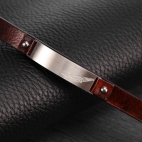 Bracciale SECTOR uomo Bandy pelle marrone
