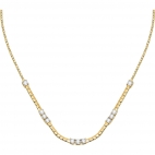 Collana MORELLATO donna Scintille acciaio rodiato argento / dorato