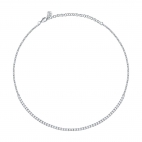 Collana MORELLATO donna Scintille rodiata argento