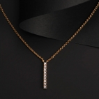 Collana MORELLATO donna Scintille cristalli rodiato / oro