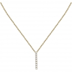 Collana MORELLATO donna Scintille cristalli rodiato / oro