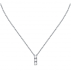 Collana MORELLATO donna Scintille cristalli rodiato / argento