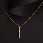Collana MORELLATO donna Scintille cristalli rodiato / oro