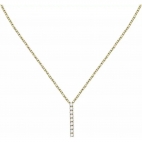 Collana MORELLATO donna Scintille cristalli rodiato / oro