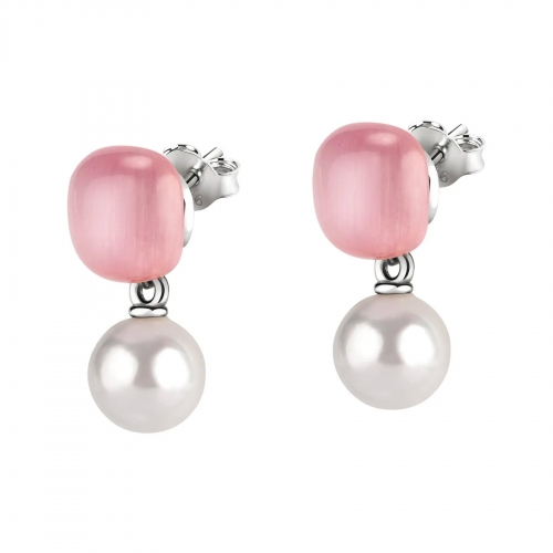 Morellato Gemma perla orecc. stone+pearl rh,925% femminile