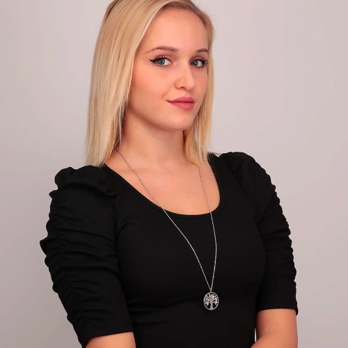 Collana lunga MORELLATO donna Vita acciaio /...
