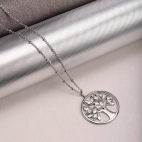 Collana lunga MORELLATO donna Vita acciaio / pietre bianche