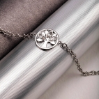 Bracciale MORELLATO donna Vita acciaio / pietre bianche