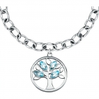 Bracciale MORELLATO donna Vita acciaio / pietre azzurre