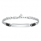 Bracciale MORELLATO uomo Catene acciaio / nero