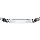 Bracciale MORELLATO uomo Catene acciaio / nero