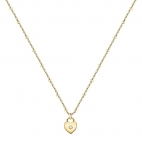 Collana MORELLATO donna Abbraccio acciaio dorato / cuore