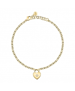 Bracciale MORELLATO Abbraccio acciaio dorato (SAUB18)
