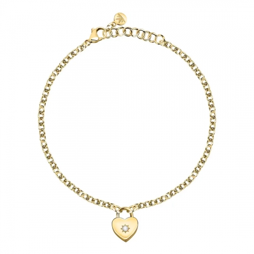 Bracciale MORELLATO Abbraccio acciaio dorato...