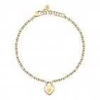 Bracciale MORELLATO Abbraccio acciaio dorato (SAUB18)