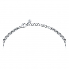 Collana MORELLATO donna Abbraccio acciaio / cristalli