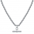 Collana MORELLATO donna Abbraccio acciaio / cristalli