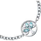 Bracciale MORELLATO donna Vita acciaio / pietre azzurre