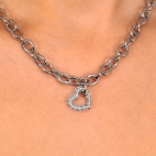 Collana MORELLATO donna Incontri acciaio / cuore