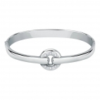 Bracciale MORELLATO donna Bagliori bangle acciaio / cristalli bianchi
