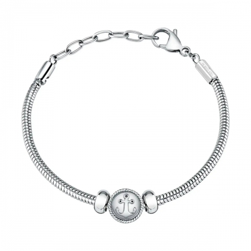Bracciale MORELLATO uomo Drops acciaio / ancora