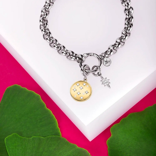Bracciale MORELLATO donna Drops acciaio dorato...