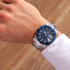 Orologio SECTOR uomo serie 450 datario acciaio / blu