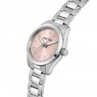 Sector 270 30mm 3h pink dial br ss