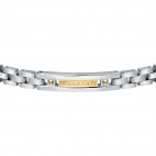 Bracciale MASERATI uomo acciaio / dorato