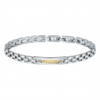 Bracciale MASERATI uomo acciaio / dorato