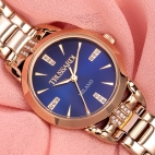 Orologio TRUSSARDI donna T-original acciaio oro / blu