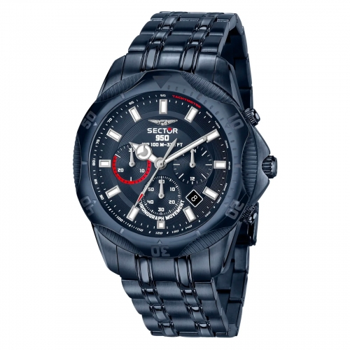 Sector 950 44mm chr blue dial br ip blue maschile R3273981009