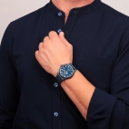 Sector 660 43mm 3h blue dial mesh band blue maschile R3253517022