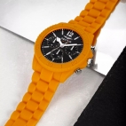 Orologio SECTOR uomo Diver 42 mm multi gomma arancione / nero