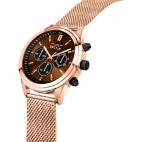 Orologio SECTOR uomo 670 multi funzione bracciale oro rosa / bronzo